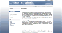 Desktop Screenshot of laserstaub.de
